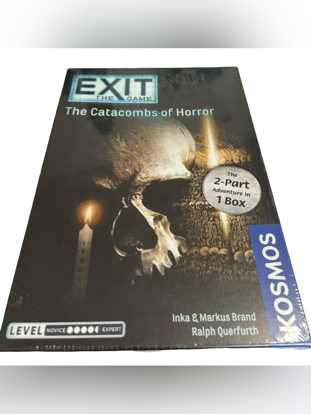 EXIT The Game The Catacombs of Horror Sealed Escape Room Board Game